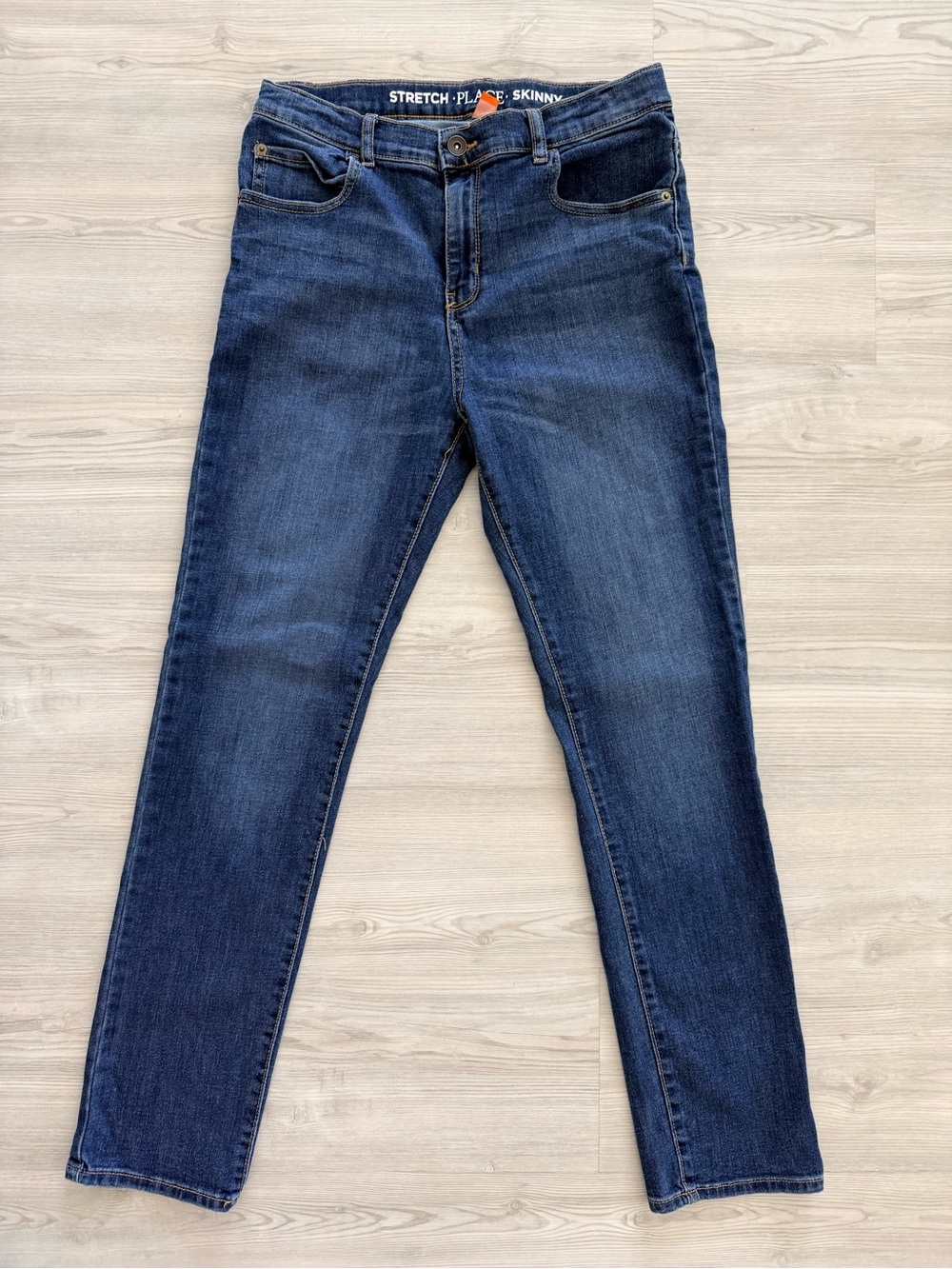 The Children's Place Boys Stretch Skinny Jeans Size 16 Medium Wash